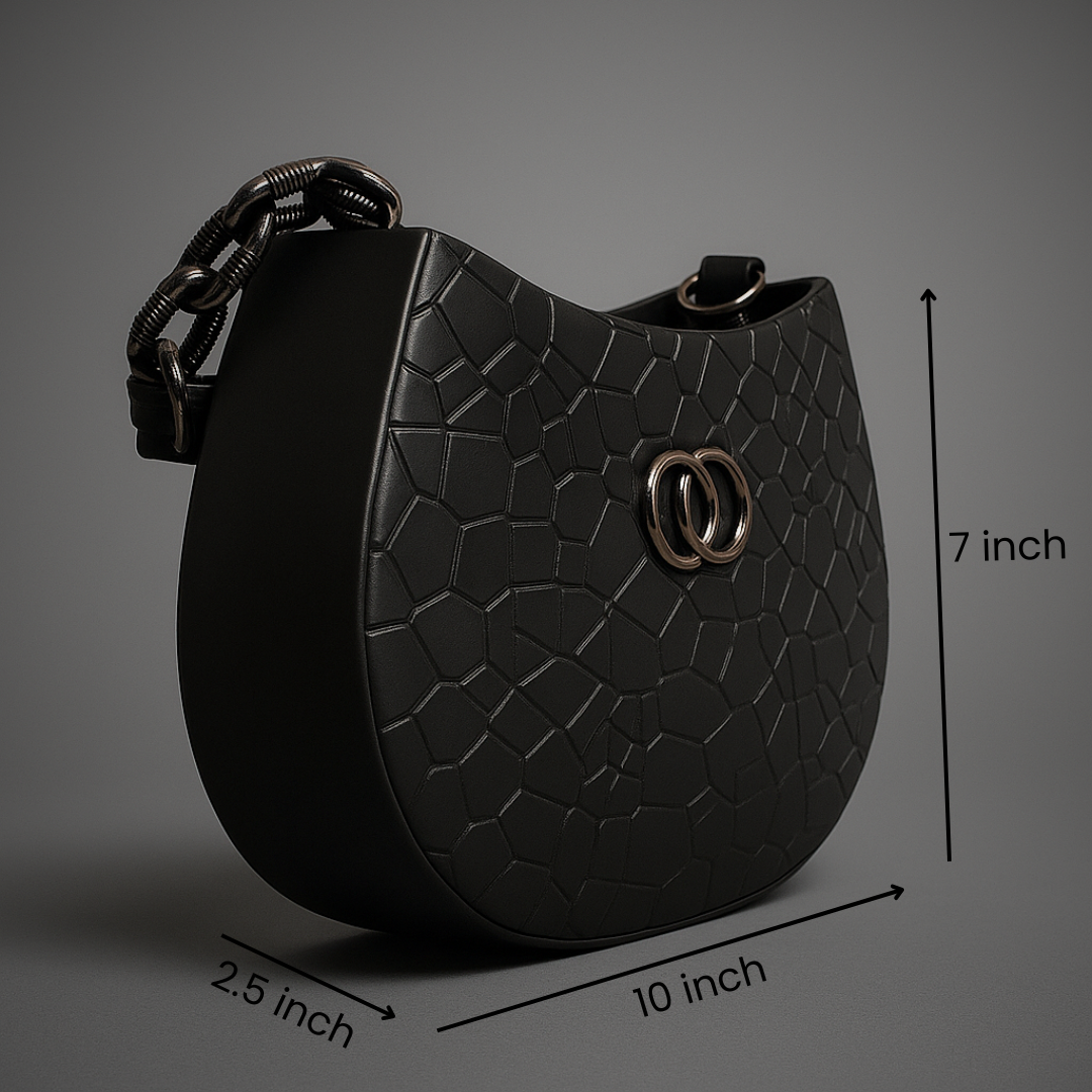 The Textured Eclipse HandBag - Image 8